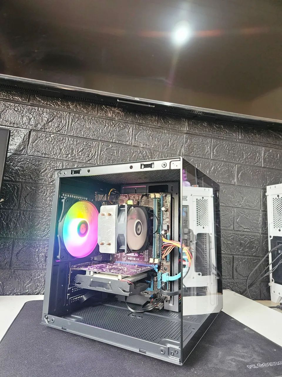 PC I5 COM RX 550 4GB E COM SSD RODA JOGOS - Foto 3