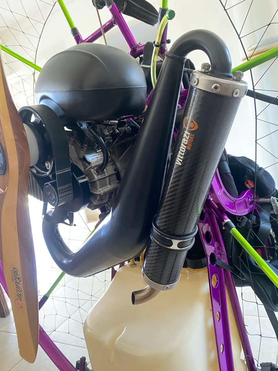 PARAMOTOR COMPLETO MOSTER 185cc - Foto 2