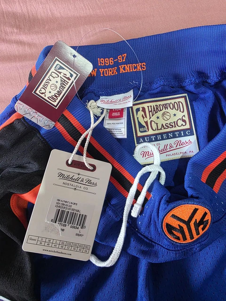 Shorts mitchell & ness new york knicks g - Foto 4
