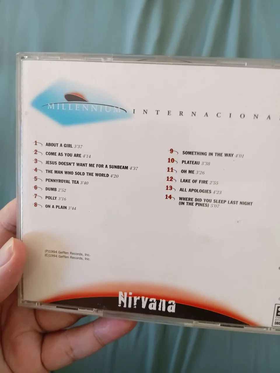 Cd Nirvana unplugged in New York usado - Foto 2