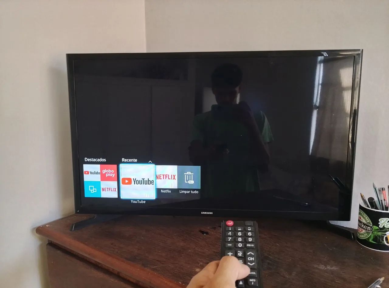 Tv Samsung LED funcionando perfeitamente  - Foto 4