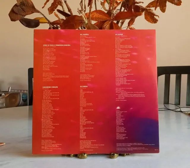 LP Vinil - Chico Buarque (1984) c/ encarte - Foto 3