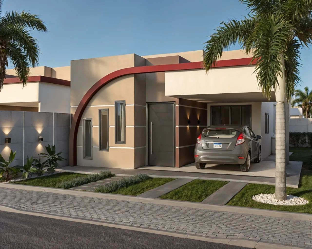 _Casas de 2 ou 3 quartos, Cond. Boreal