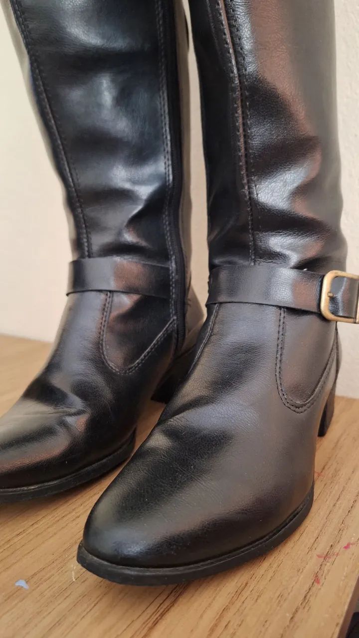 Bota cano longo n°35 - Foto 2