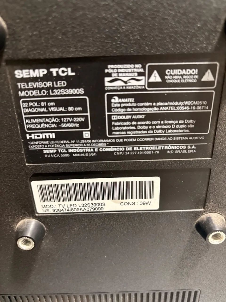 Smart TV Semp TCL 32 LED - Foto 2