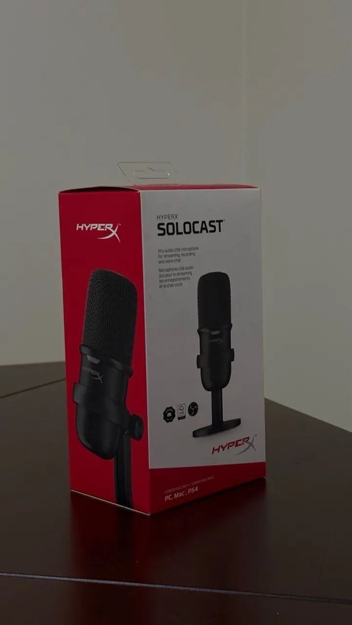 Microfone HyperX SoloCast USB