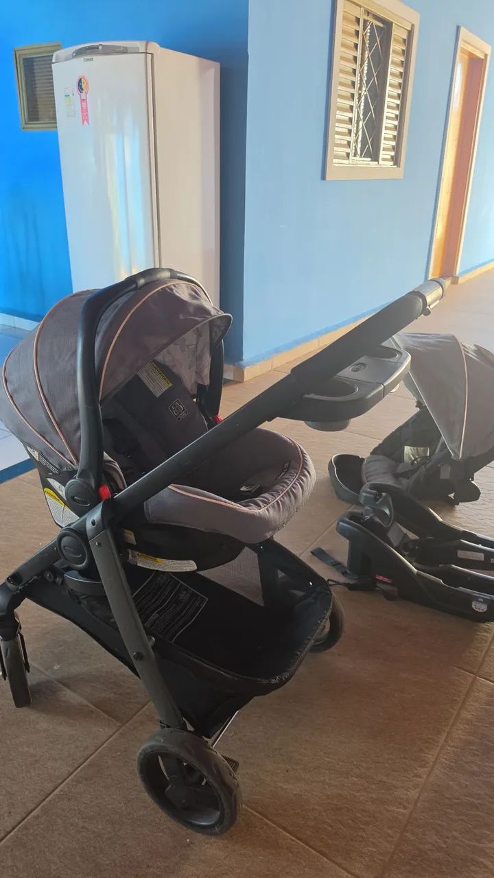 Carrinho de bebe com bebe conforto GRACO - Foto 5