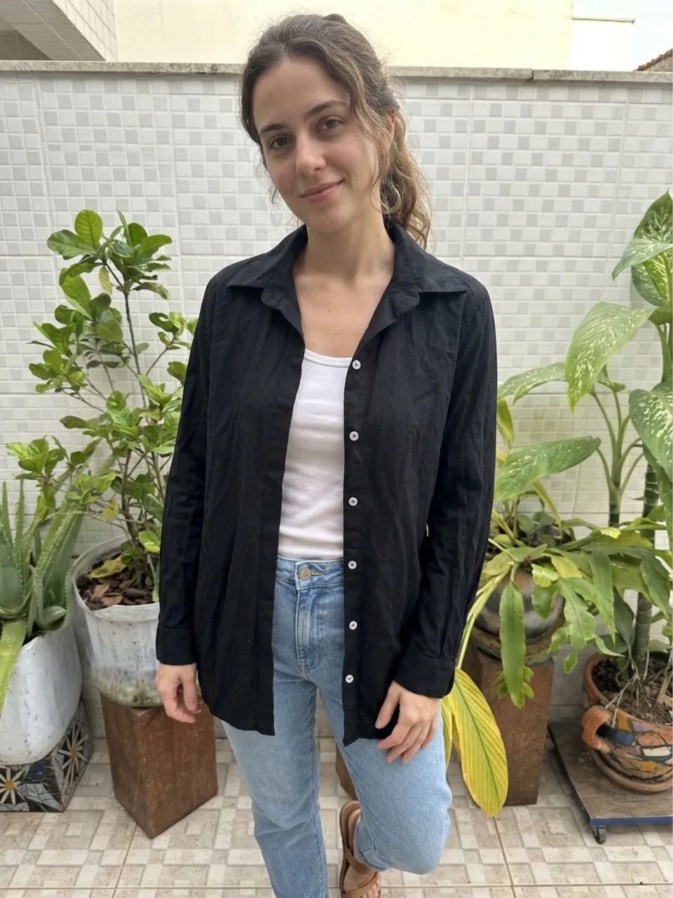 Camisa feminina M