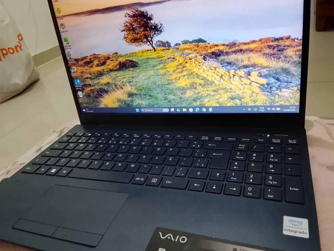 Vendo notebook Vaio NOVO - Foto 3
