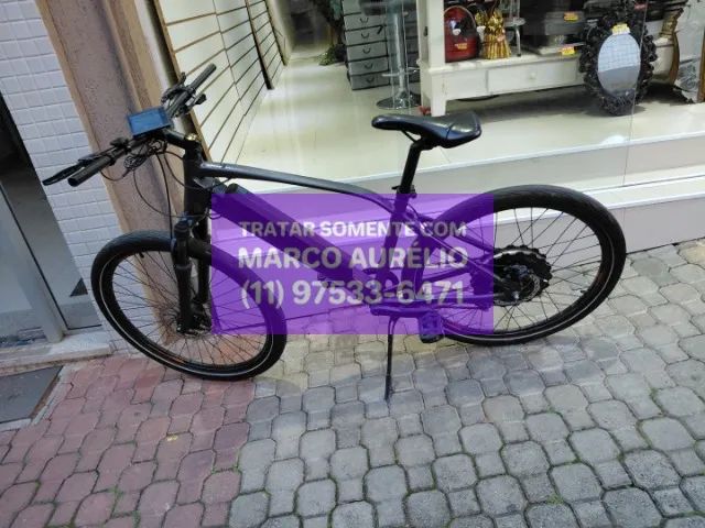 アメジスト Bicicleta Sense Impulse 2020 Elétrica Pedal Assistido com Chave