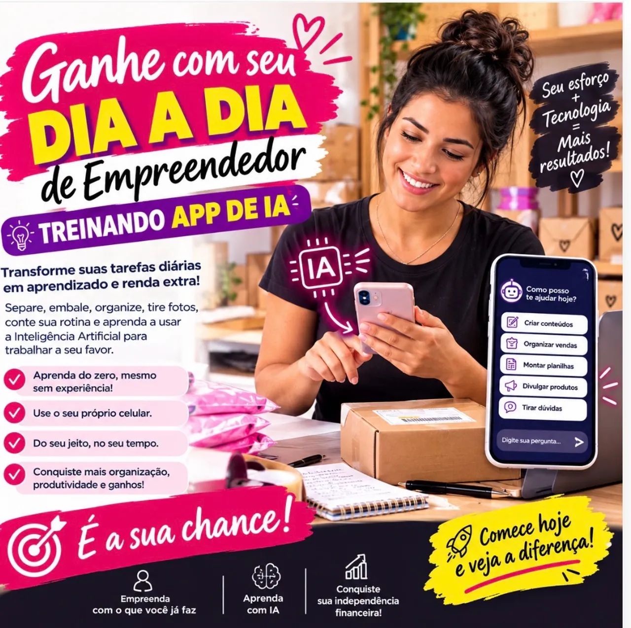 Empreendedor (a) Empacotador (a) Separador