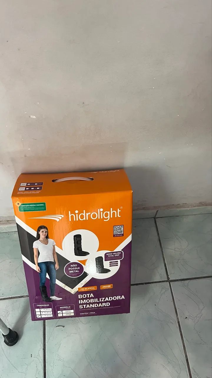 Moleta e bota ortopédica  - Foto 3