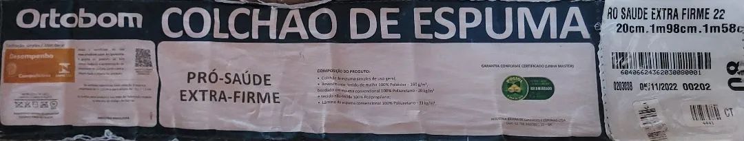 Colchão Ortobom com pouco uso - Foto 3