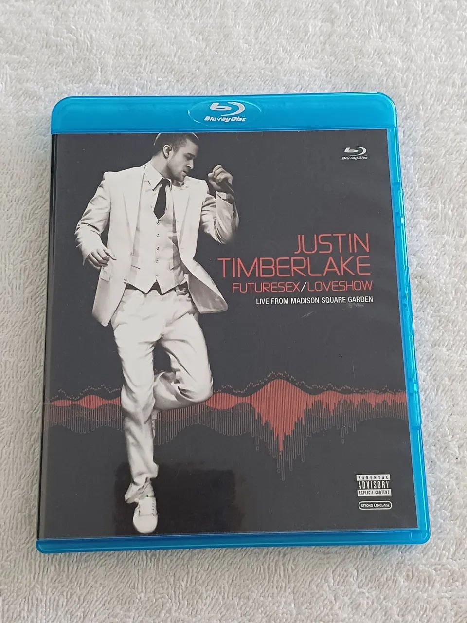Blu-ray original e importado do Justin Timberlake