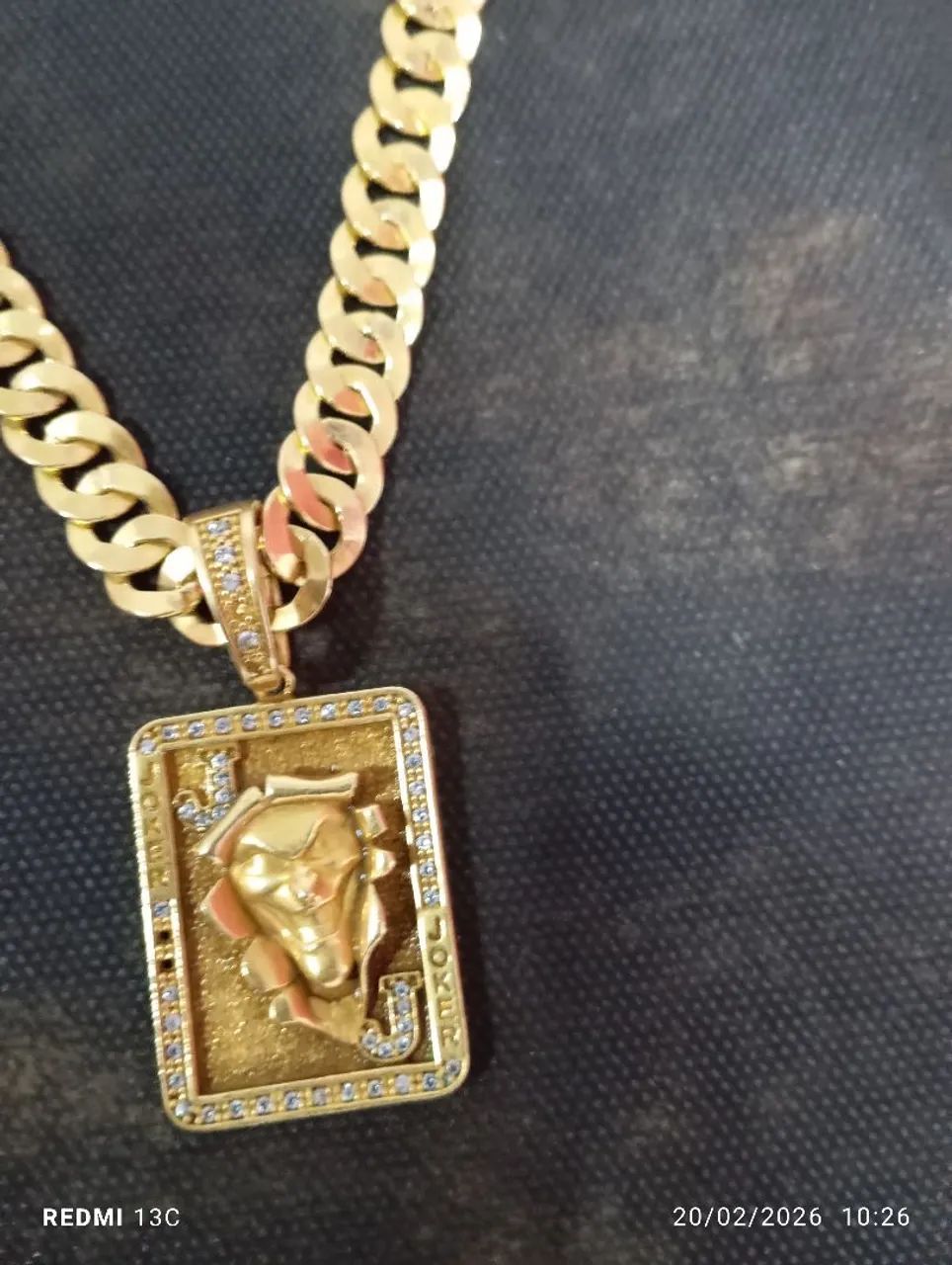 Cordão moeda antiga  - Foto 5