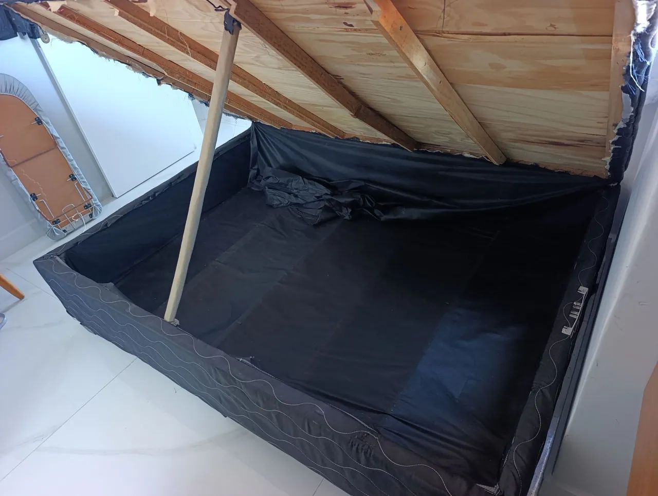 Colchão casal com box baú  - Foto 4