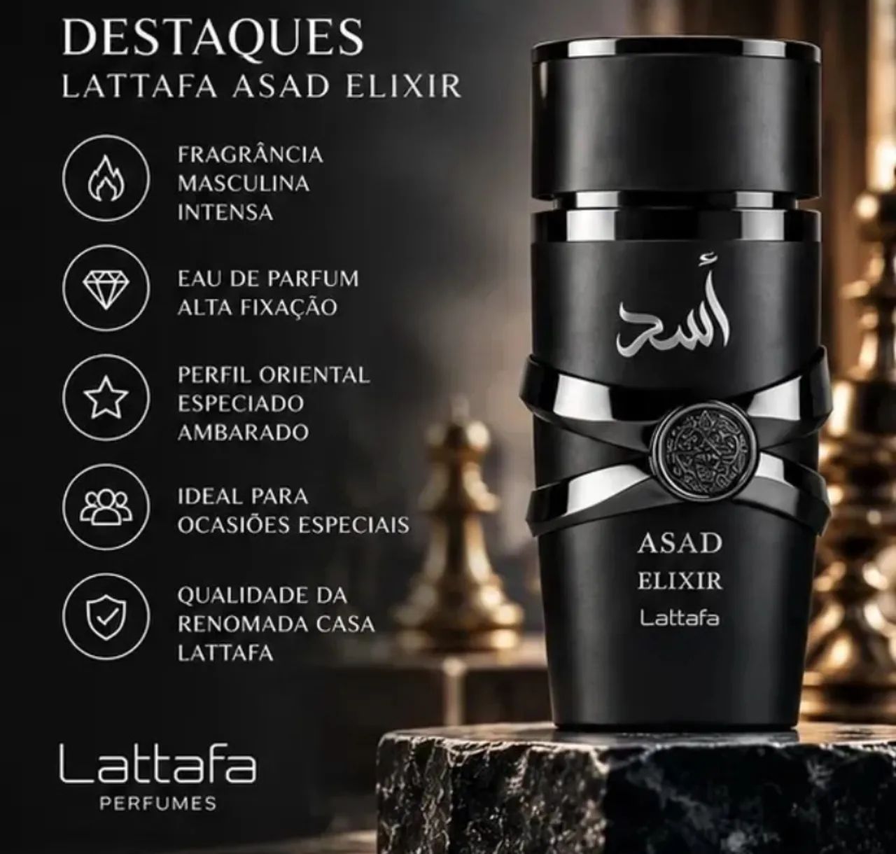 Original Asad Elixir Entrega Grátis  - Foto 2