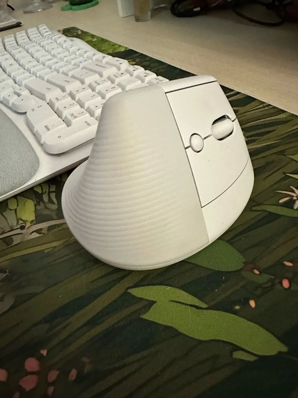 Kit teclado + mouse ergonomico logitech - Foto 2