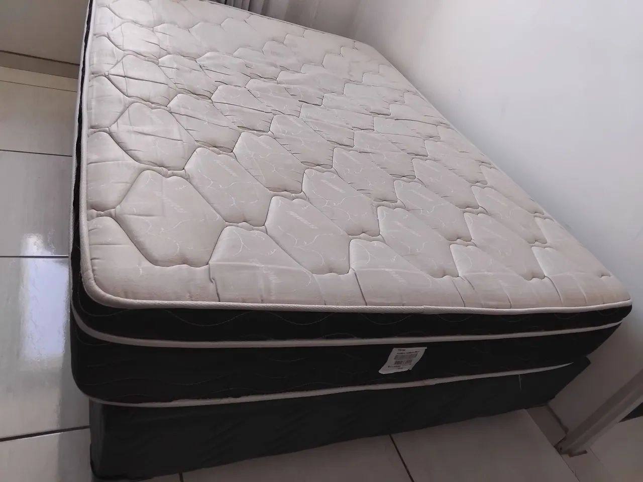 Cama casal box c/ colchão  - Foto 2