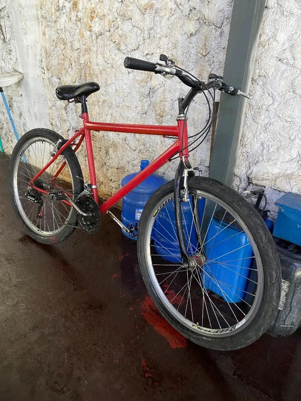 Bike Vermelha Aro 26