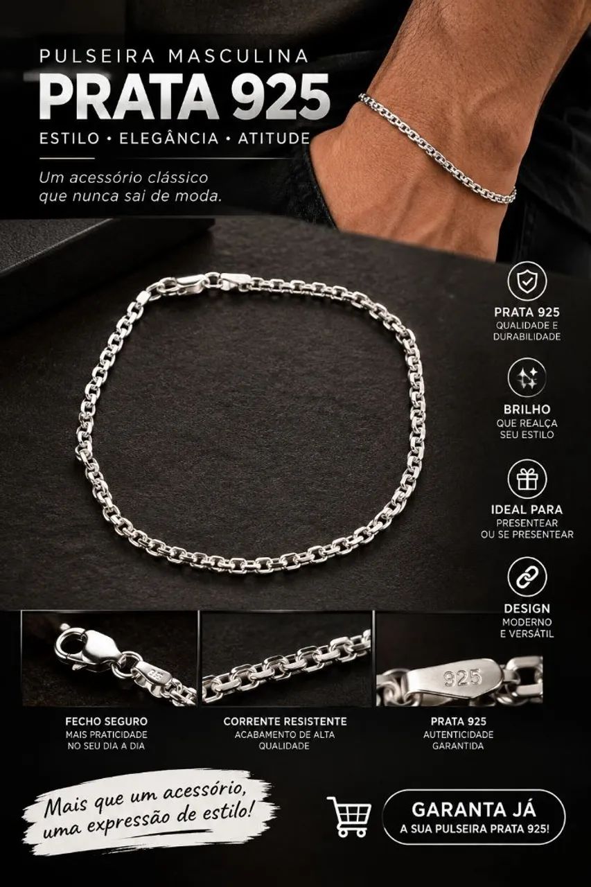Pulseira Masculina 