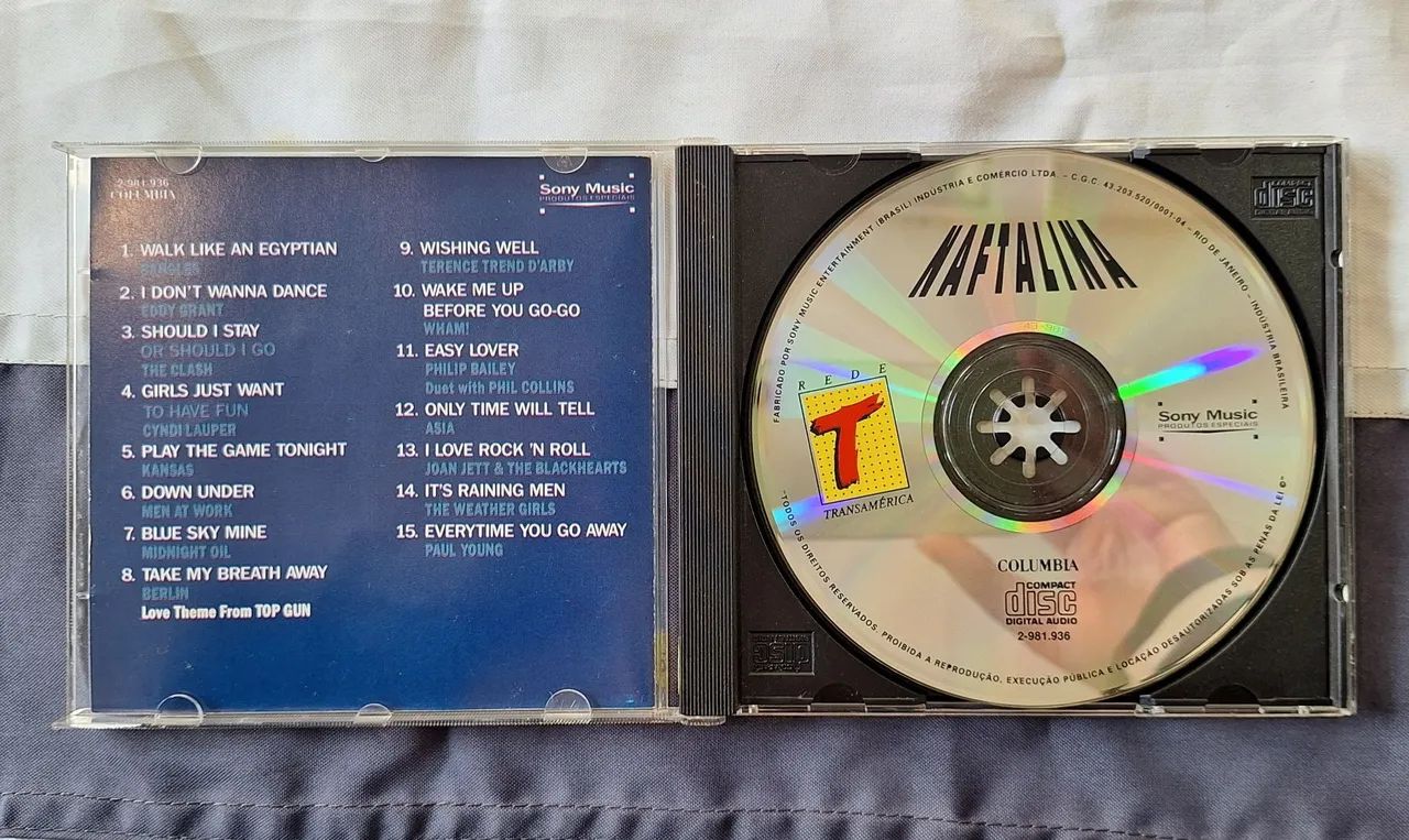 CD Naftalina Transamérica FM Original - Foto 3