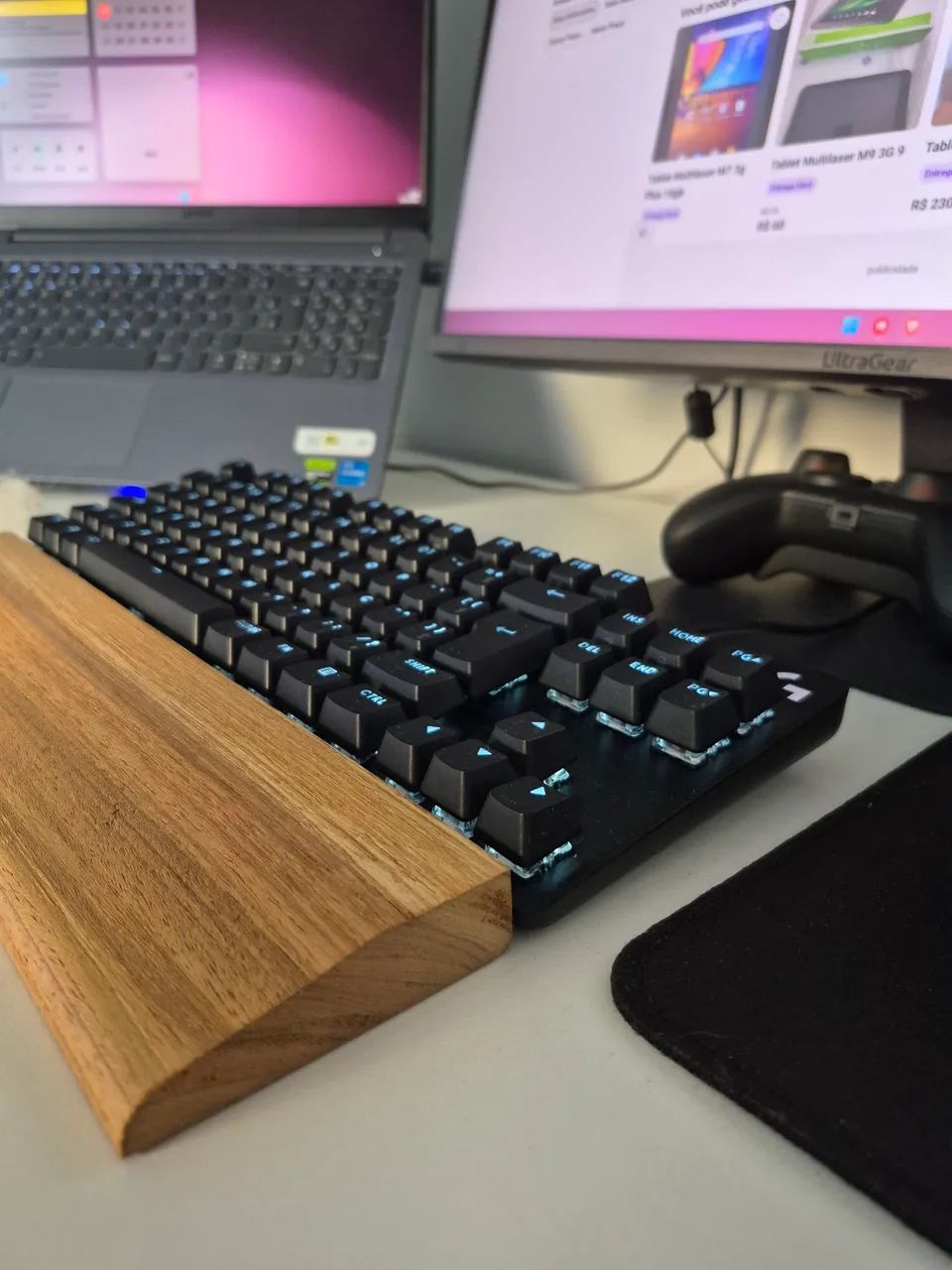Teclado G413 TKL Logitech Preto Switch Brown