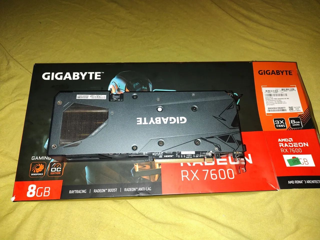RX 7600 usada (sem nenhum defeito) - Foto 2