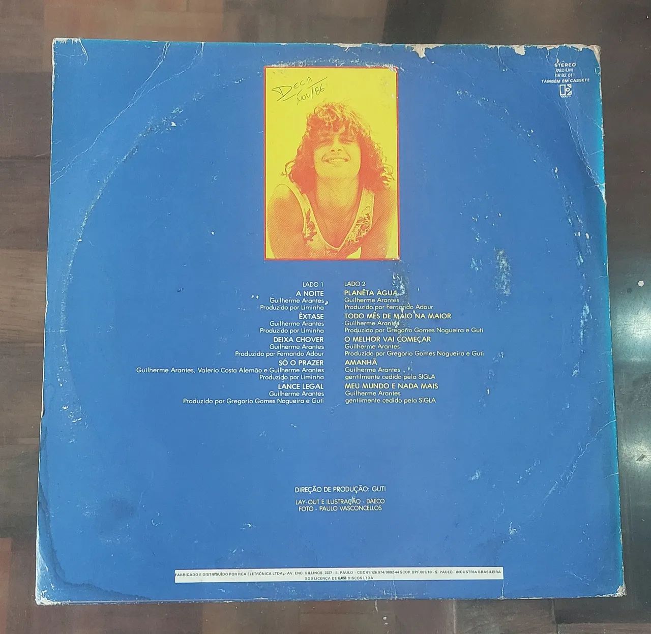 Guilherme Arantes. Amanhã.  Vinil  - Foto 2