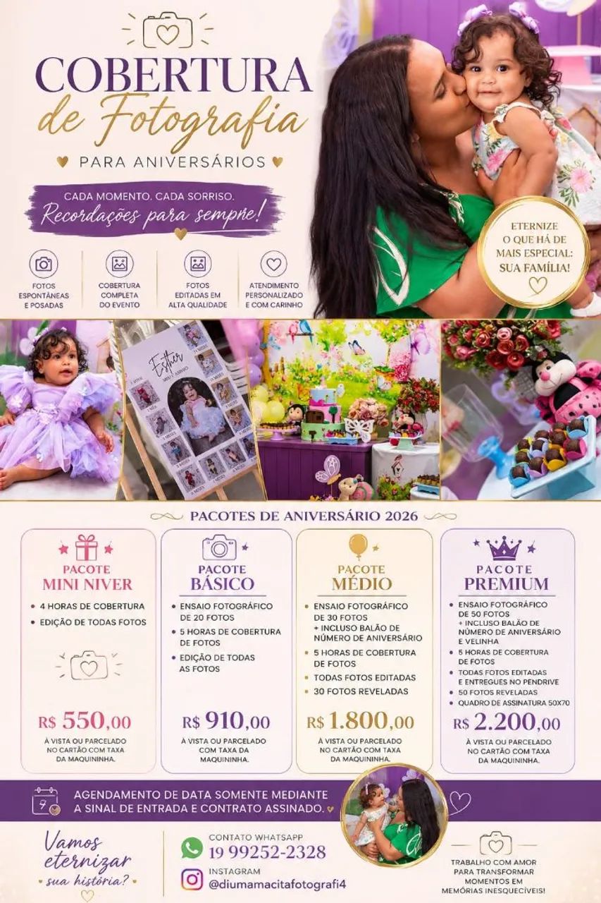 Ensaios de fotografia 