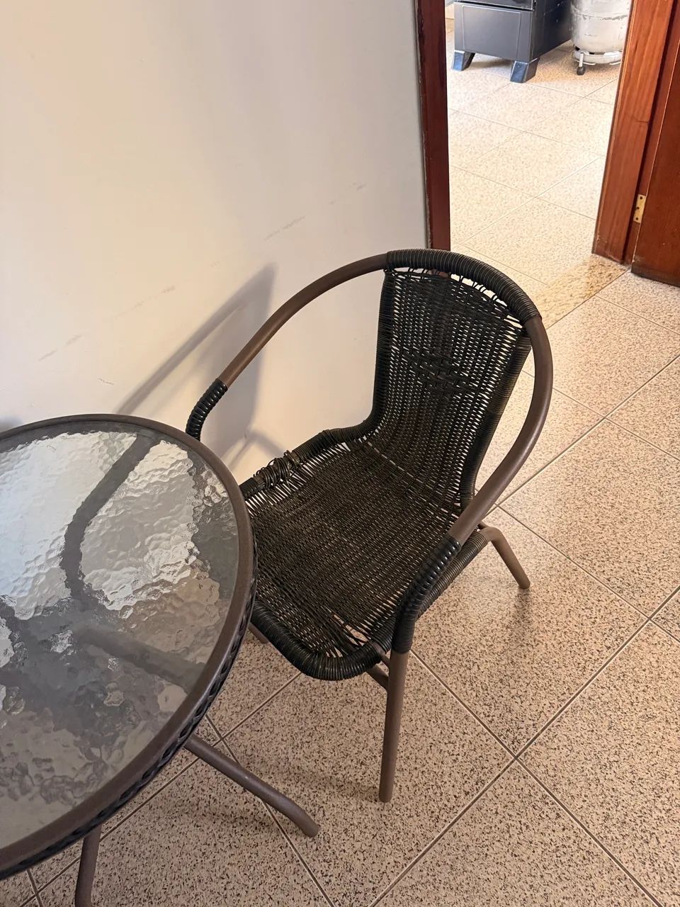 Conjunto Mesa e Cadeira área externa - Foto 3