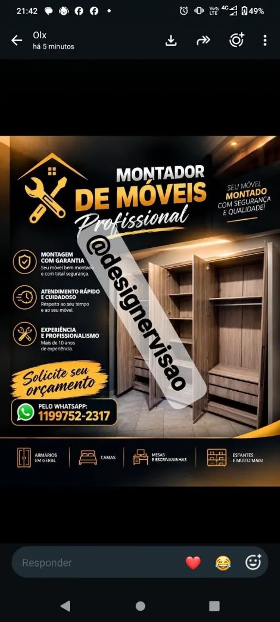 Montador de móveis 