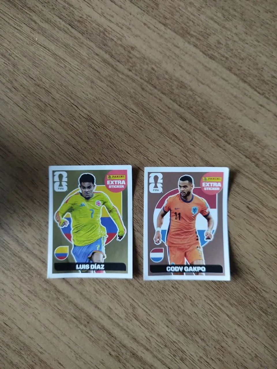 Figurinhas da copa extras