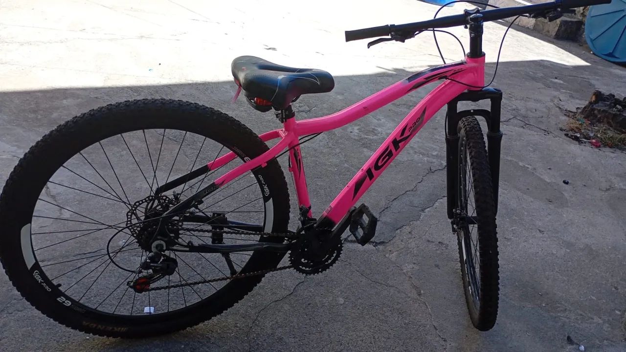 Bicicleta Rosa