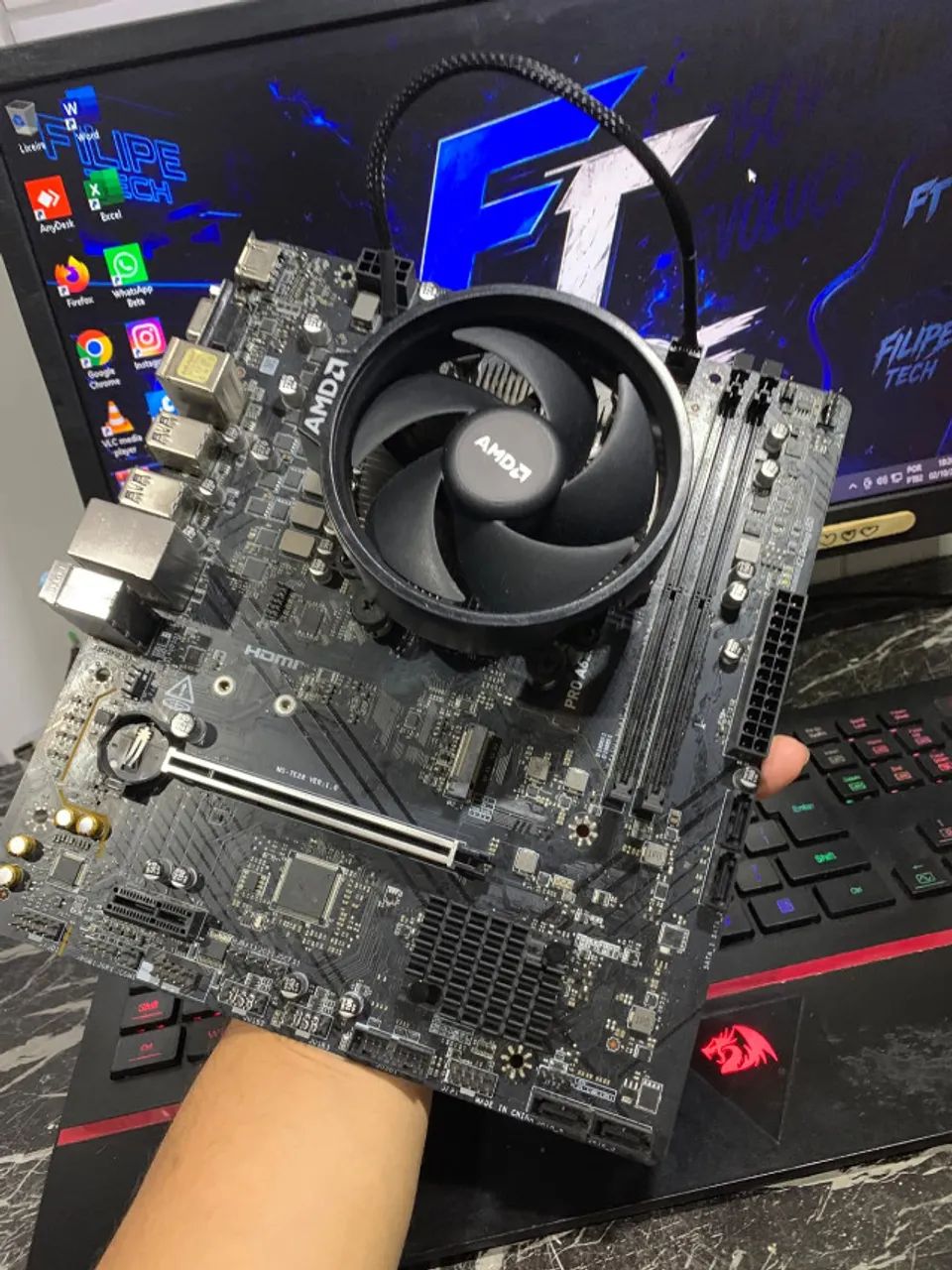 Placa Mãe MSI PRO A620M-E AM5 - Foto 3