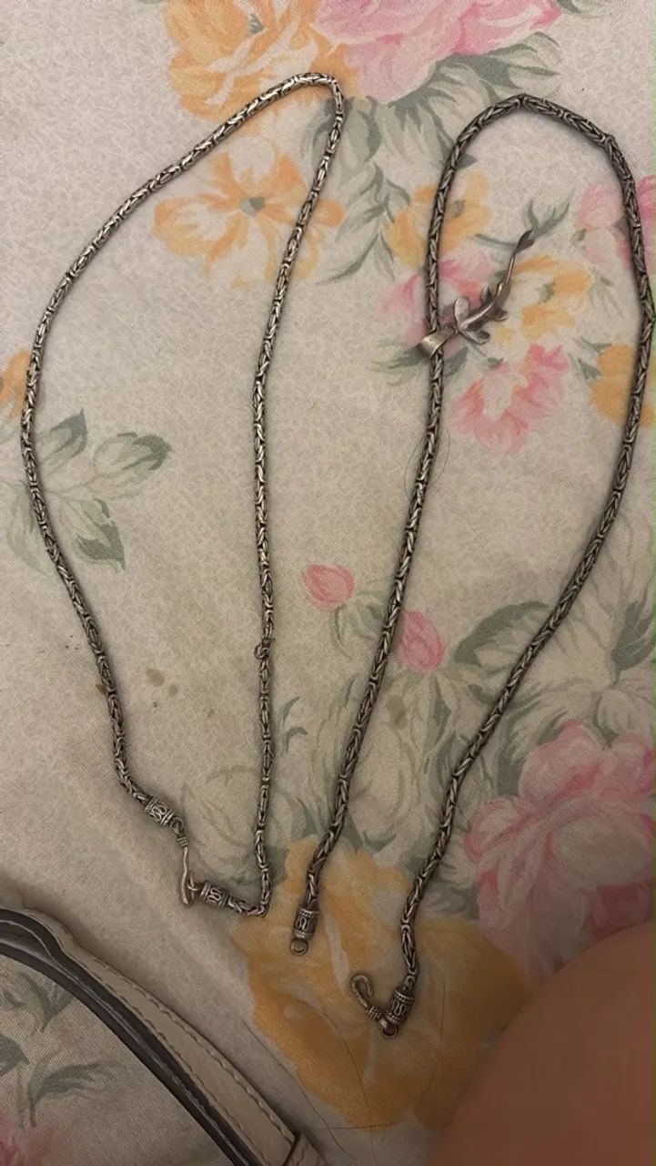 Prata bali e pulseira em prata  - Foto 3