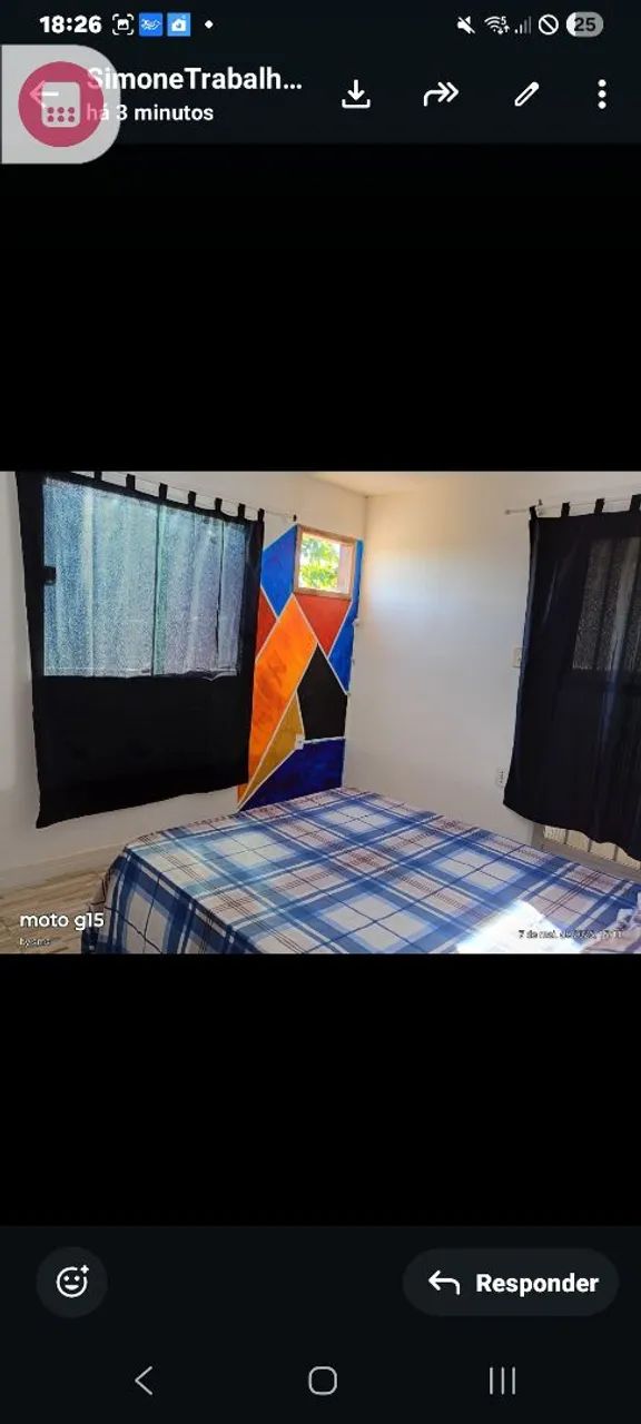 Alugo ótimo imovel , tipo apto tem varanda grande , sala , 01 quarto ,  - Foto 3