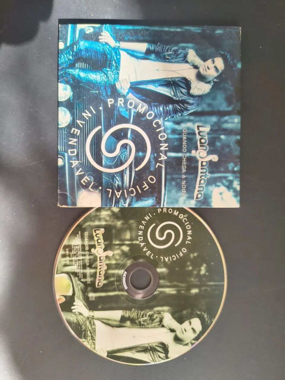 Cd original Luan Santana tiragem limitada - Quando chega a noite 
