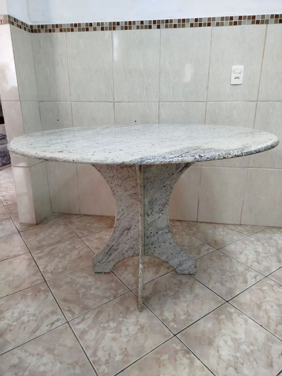 Mesa de granito branco dallas  - Foto 5