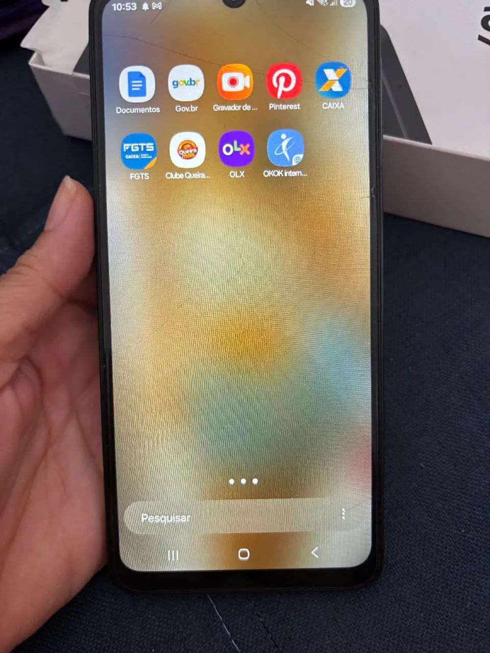 Samsung galaxi  A07 6 meses de uso