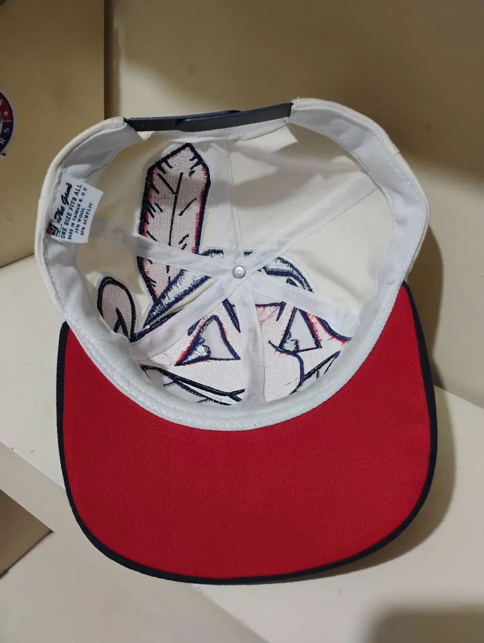 Boné Cleveland indians retrô estilo vintage the game  - Foto 5