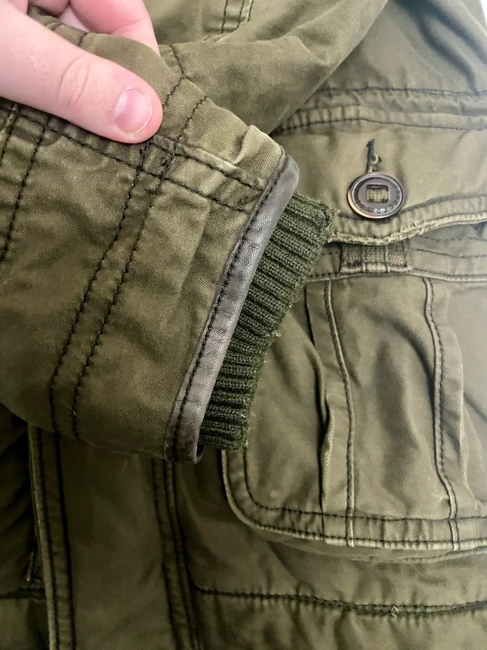Jaqueta Parka Abercrombie & Fitch Basin Mountain - Foto 4