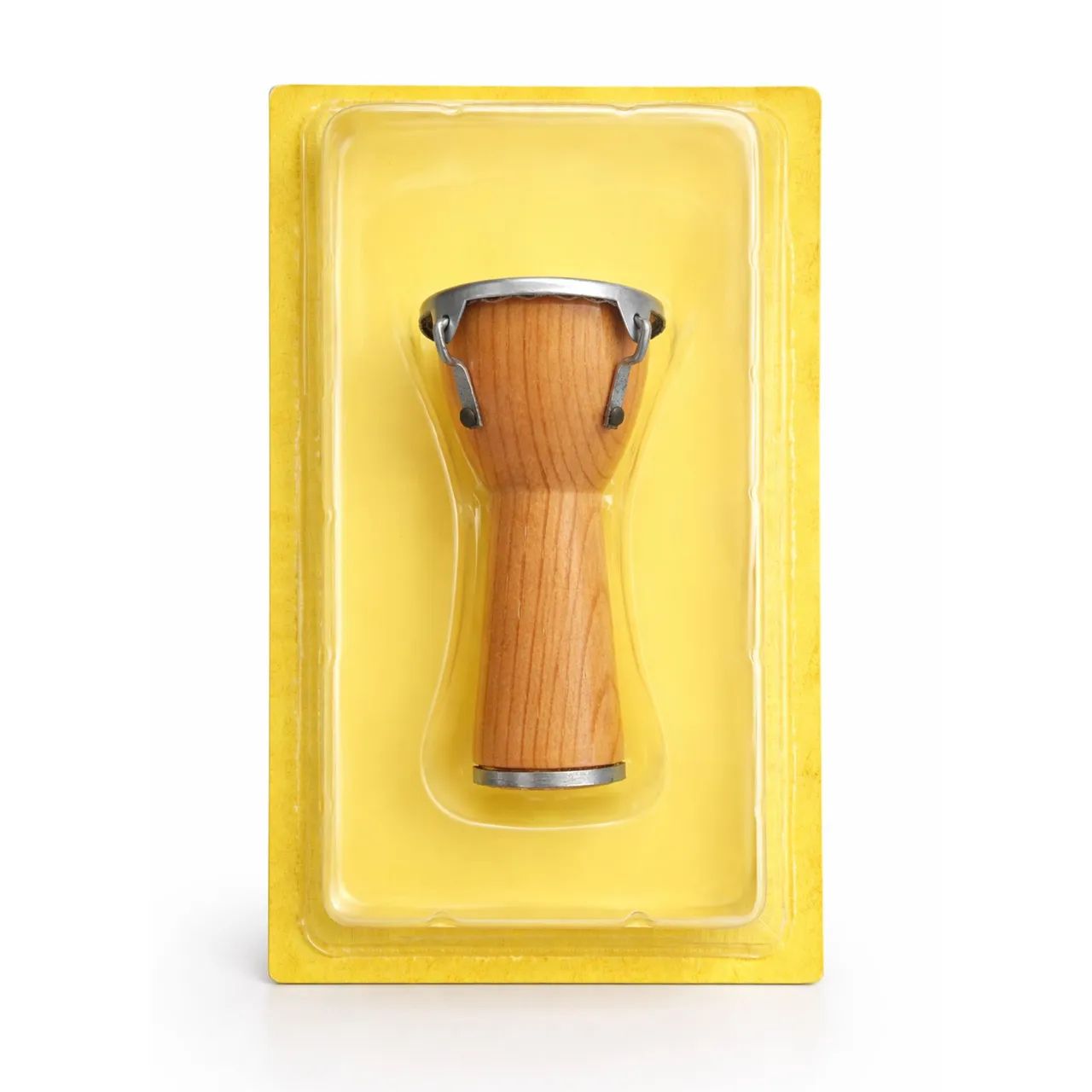 Miniatura djambe da coleção de instrumentos musicais da editora SALVAT  - Foto 2