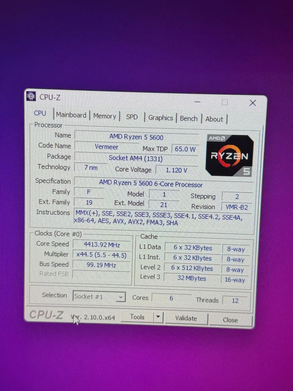 AMD Ryzen 5 5600 - AM4 - Foto 4