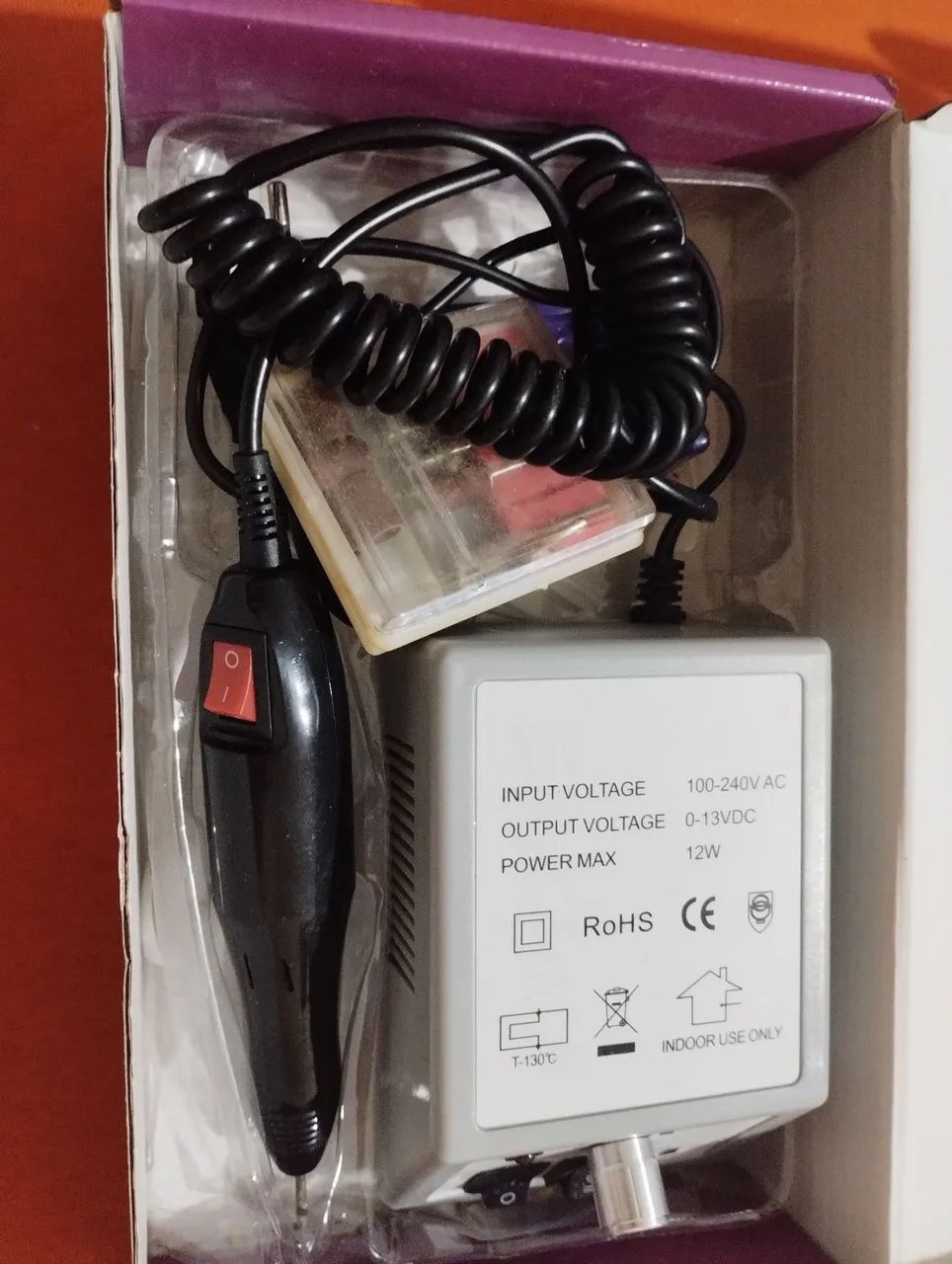 Lixa elétrica de unhas  - Foto 2