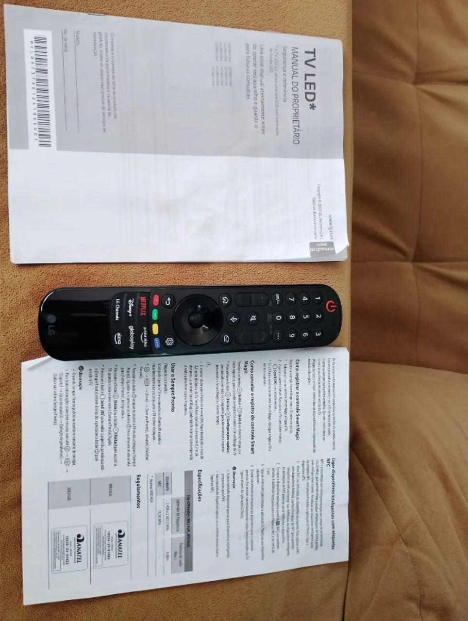 Smart TV LG 50" 4K UT801C + Controle Magic - Praticamente Nova - Foto 4