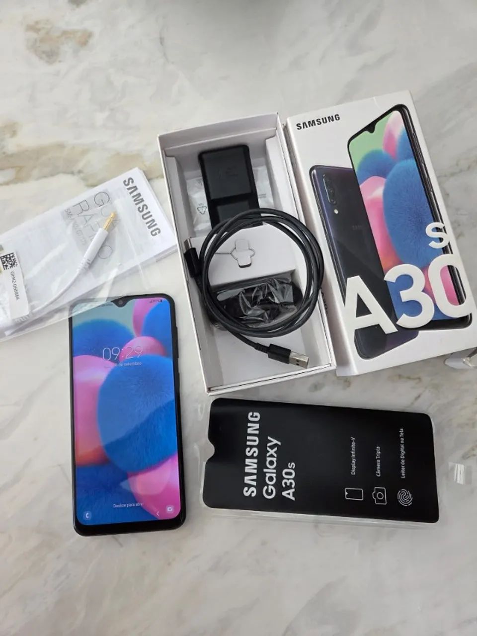 Samsung Galaxy A30s 64 GB - Completo + Caixa + Nota Fiscal