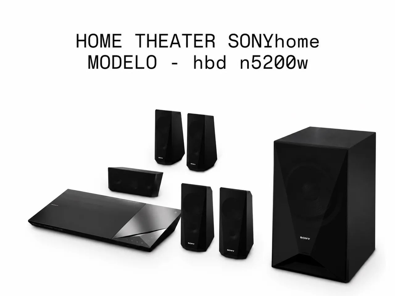 HOME THEATER - SONY