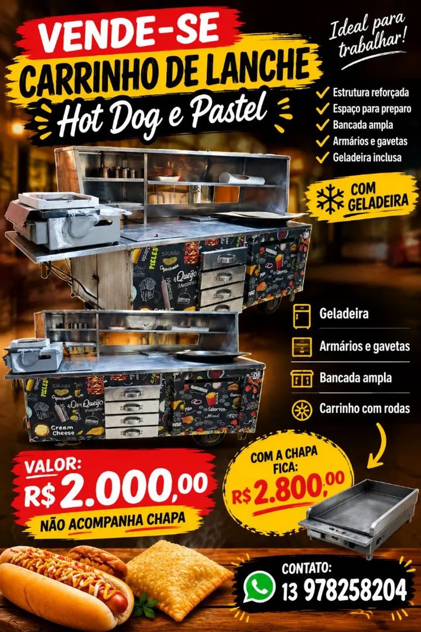 Carrinho de lanche