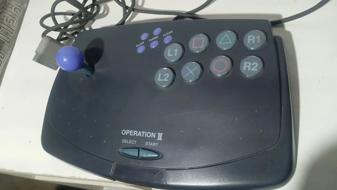 Controle arcade ps1 
